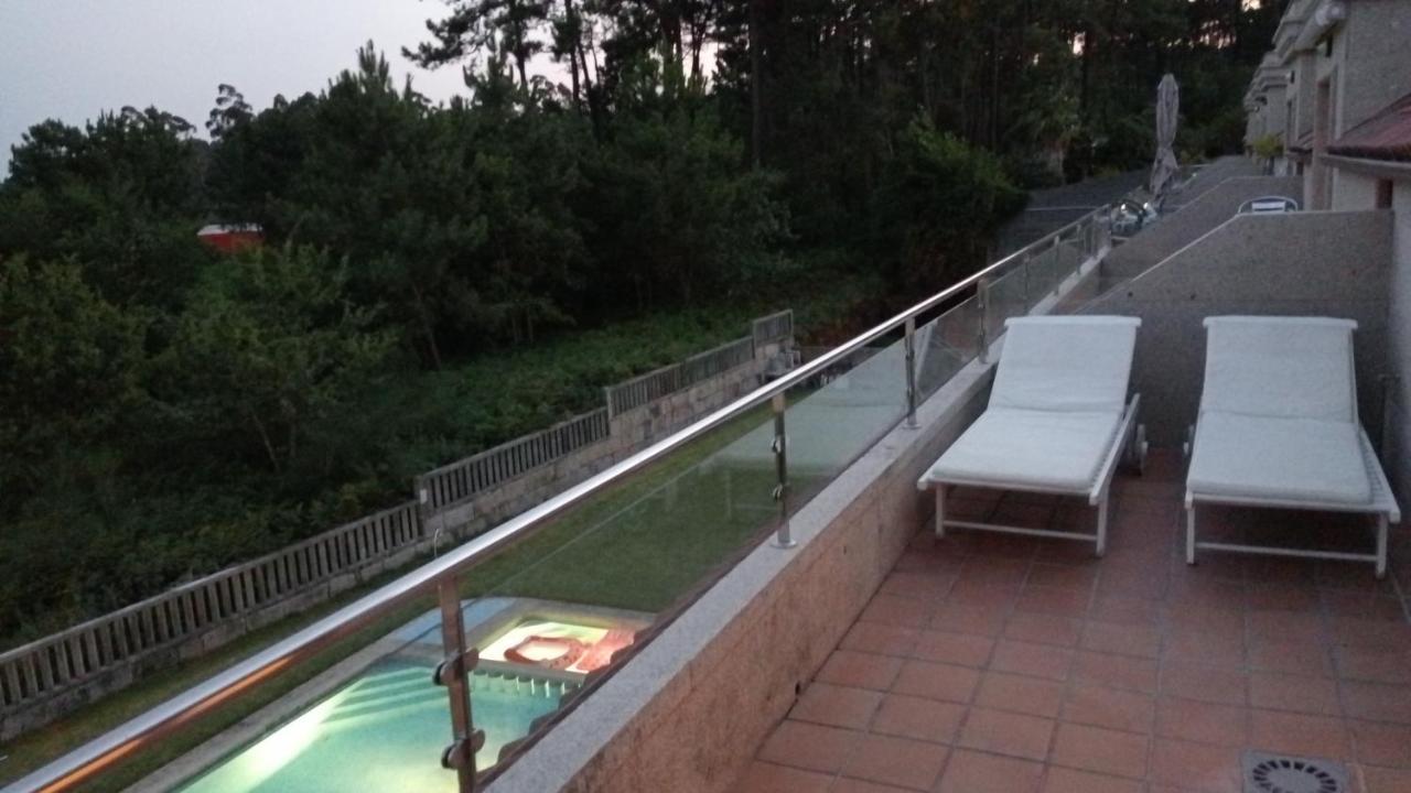 Apartamento Atico A 3 Km De Sanxenxo Con Piscina Y Garaje Exterior foto